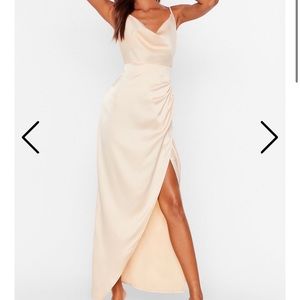 Champagne Bridesmaid Dress